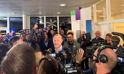 Sdan forlb valgnatten: Det passer ikke! Det er lgn!'