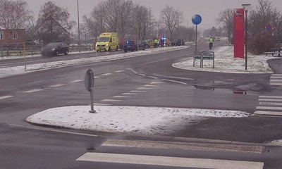 Mange uheld: Glatte veje giver travlhed