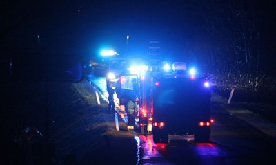 Fastklemt mand reddet fri