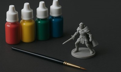 Teknikker til maling af miniaturer i brtspil
