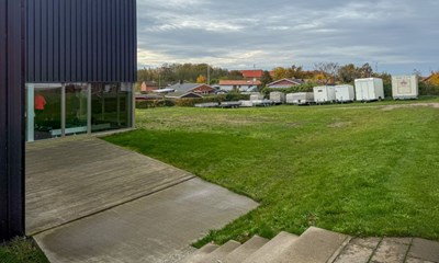 Efter udvidelse: Nu vil de bygge en hal