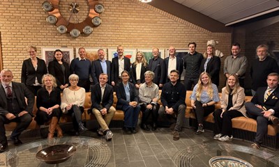 Samlet for f�rste gang