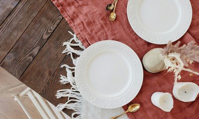 Duge skaber et indbydende spisebord