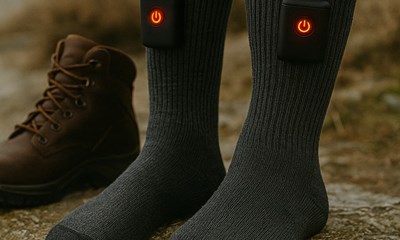 Sokker med varme: N�r kolde f�dder ikke er en mulighed