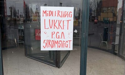 Kvickly m�tte lukke kunder ude: S�dan gik det til