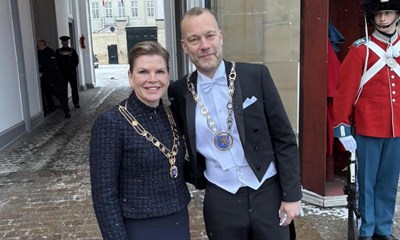 Tolstrup havde invitation med til kongen