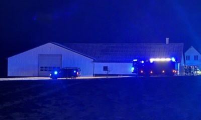 Brandv�snet kaldt til bygningsbrand i Klemensker