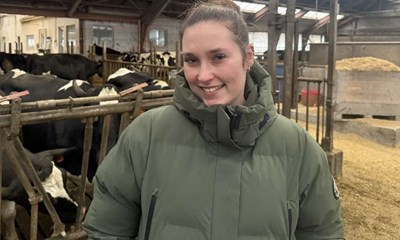 Hun bliver Bornholms st�rste m�lkebonde 