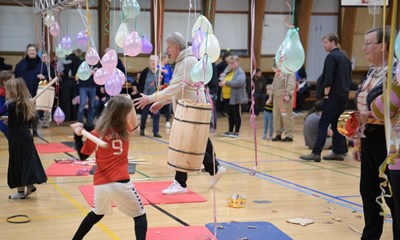Fastelavn fejres i Nordlandshallen