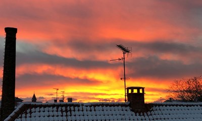 Mulighed for ekstra r�d morgenhimmel