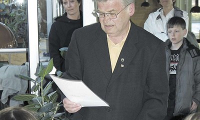 Flaget gik p� halv hos RIK