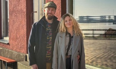 Her er det nye v�rtspar p� R�nne-caf�