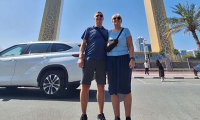 Fanget i Dubai efter angreb