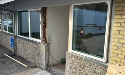 Forventet �bningsdag p� plads: Millionbyggeri tager form