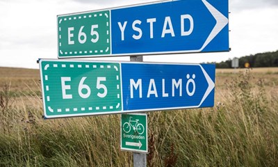 Forbedring af E65 p� vej: Motorvej bliver l�ngere