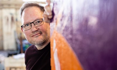 Flyttede til Bornholm for ro og forudsigelighed - nu har han et m�l