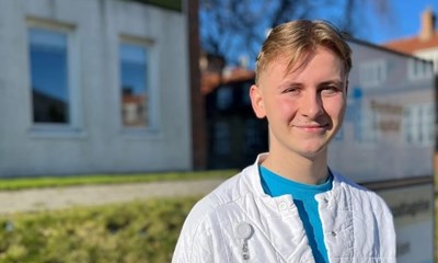 Oscar fandt hjem i Det R�de Hus