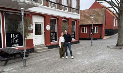 Forvandler brunt v�rtshus til moderne bistro