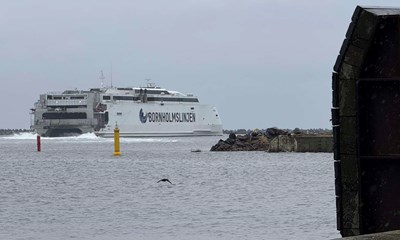 Bornholmslinjen forventer CO2-regning p hundredvis af millioner