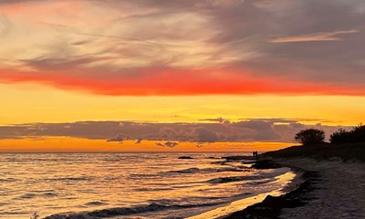 Dagens billede: Himlen i flammer