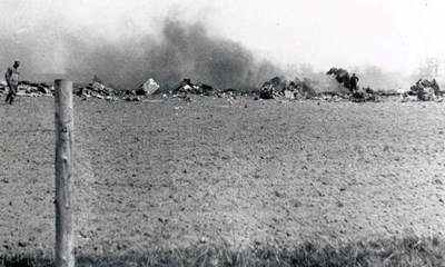 Den ene efter den anden sprang ud med faldskærm