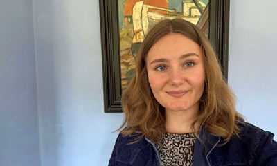 Lea gr i fars fodspor  dog med en trompet