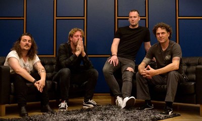 Rockkoncert efter juletrstnding