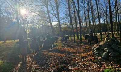 Ryttere red tilbage i tiden