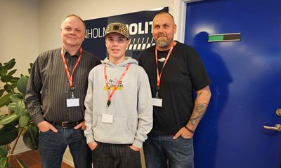 Politiet hylder fire helte: 'Det er solskinshistorier' - ls dem her