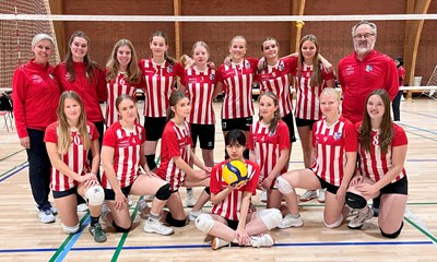 Volleyspillere til stvne i Slagelse 