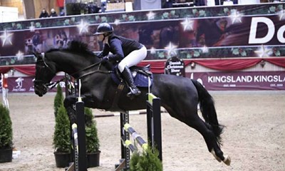 Bornholmsk rytter i topform ved stort springstvne i Aarhus