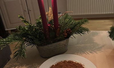 Dagens billede: Hjemmelavet risengrd med masser af kanel