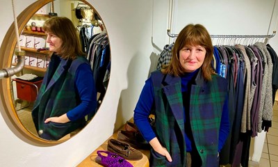 Maria �bnede sin butik - og k�mpede sig ud af krisen