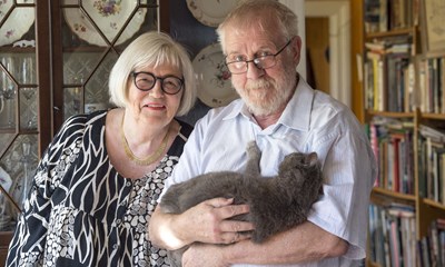 De fik 11 �r sammen