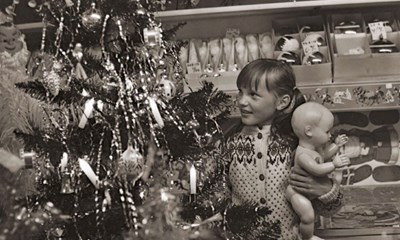 Kom i den helt rigtige stemning med gamle julebilleder fra Bornholm