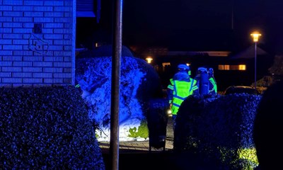 Politi og brandv�snet rykkede ud flere gange i nattens l�b
