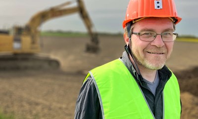 Chefark�olog fort�ller om de nye fund