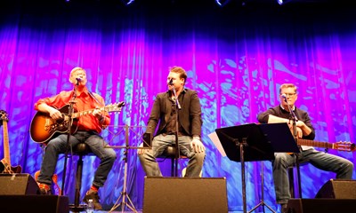 Tre bornholmske troubadourer i Musikhuzet