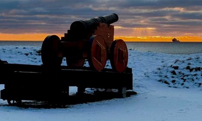 Isvinter � set gennem l�sernes linser