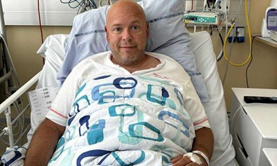 Tager stor beslutning efter kr�ftforl�b: 'Livet smiler lidt til os lige nu'