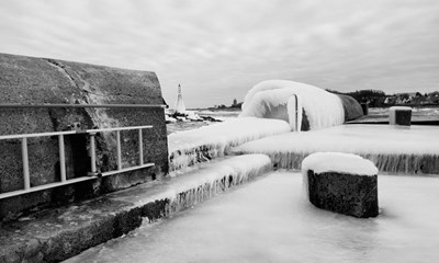 Dagens billede: Svaneke Havn. Ispanser er flot
