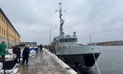 Se billederne: Nye forsyninger til Christians�