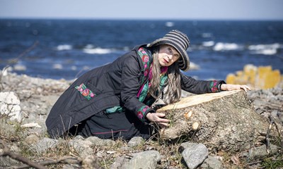 Her skulle hun slappe af: 'Men jeg kan ikke lade v�re med at blande mig'