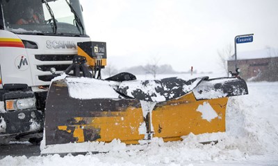 Dyr vinter: S� meget har snerydningen kostet