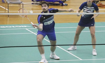 Mathias og Alexandra p� deres h�jeste efter lang pause