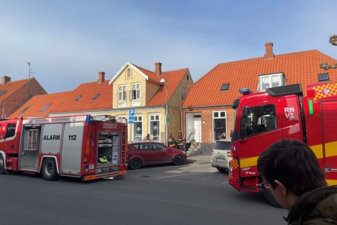 Brandalarm blev vigtig, da komfur kortsluttede