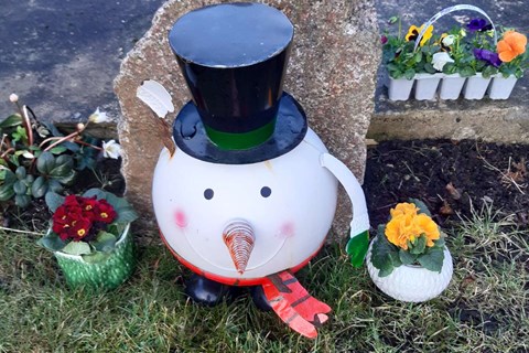 Dagens billede: Hj�lp, det er blevet for�r, og jeg smelter