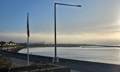 Dagens billede: R�nne Havn i t�ge