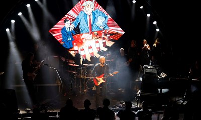 Publikum var klar til at h�re klassisk rock