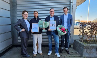 Prisvinder var t�t p� t�rer: 'Det g�r mig megastolt' 